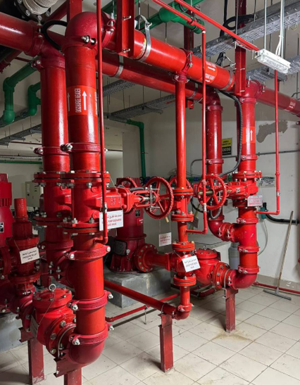 Nissan Industrial Fire Alarm & Sprinkler System.